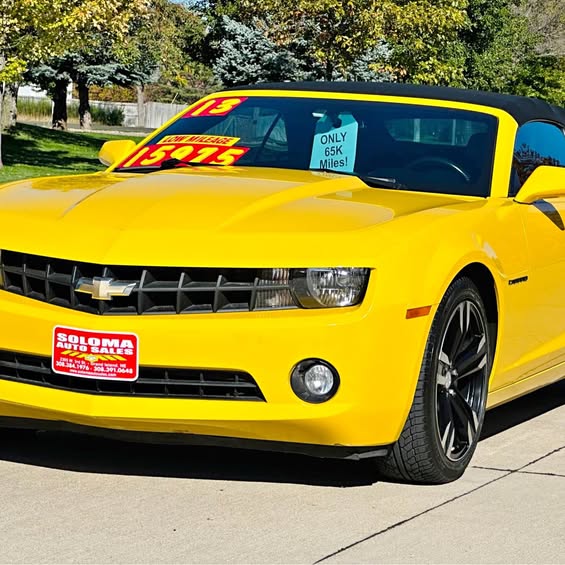 2013 Chevrolet Camaro - LT1 Convertible 2D