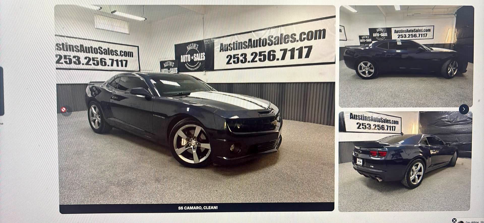 2013 Chevrolet Camaro - SS Convertible 2D