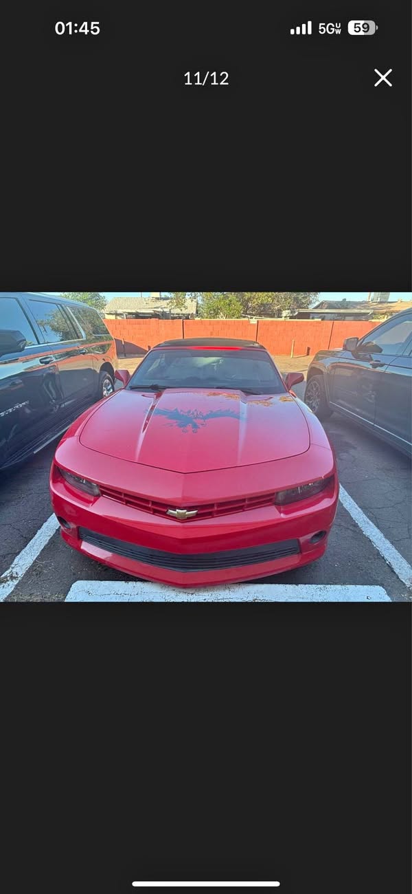 2015 Chevrolet Camaro - LT Convertible 2D