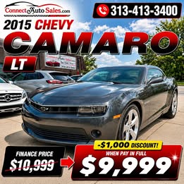 2015 Chevrolet Camaro - Ls v6 manual