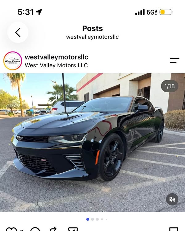 2018 Chevrolet Camaro - SS Coupe 2D