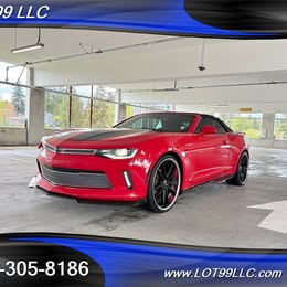 2017 Chevrolet Camaro LT RS Convertible, 50th Anniversary Edition, 117k Miles, Clean Title, 22\