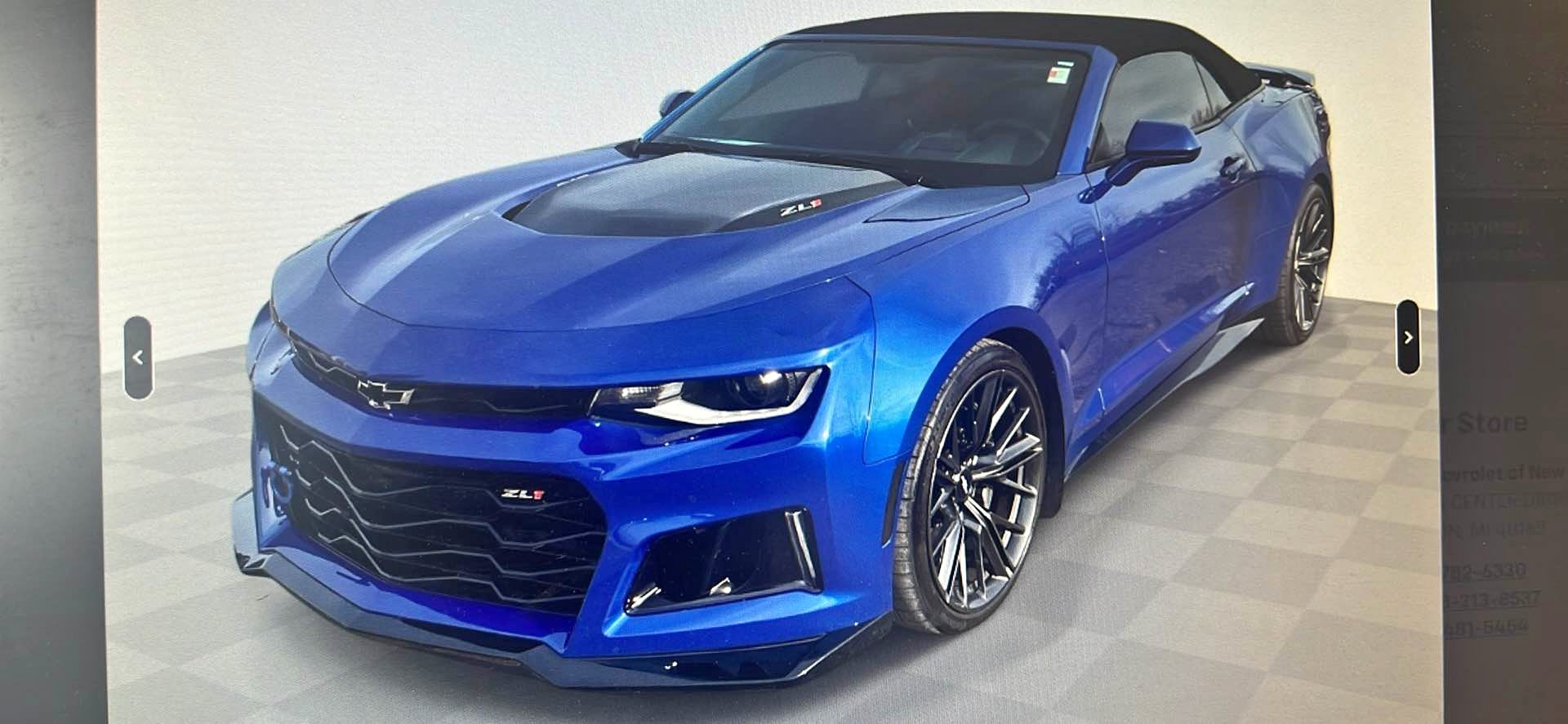 2019 Chevrolet Camaro - ZL1 Convertible 2D