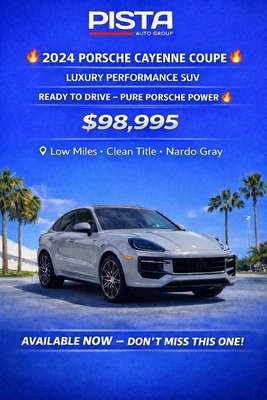 2024 Porsche Porsche Cayenne Coupe - S Sport Utility 4D