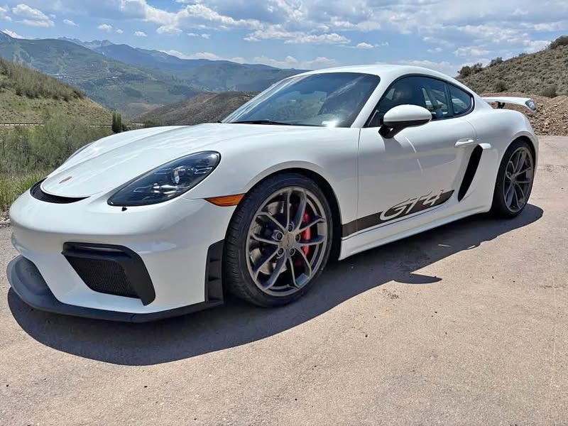 2021 Porsche 718 Cayman - GT4 Coupe 2D