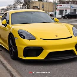 2020 Porsche 718 CAYMAN GT4 COUPE 2D