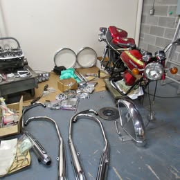 1969 Honda CB750 SANDCAST