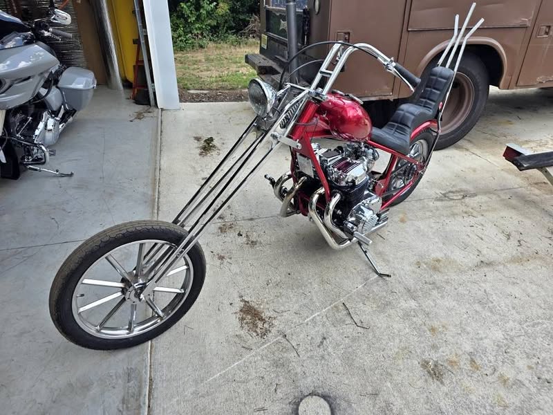 1973 Honda Cb750 chopper trade