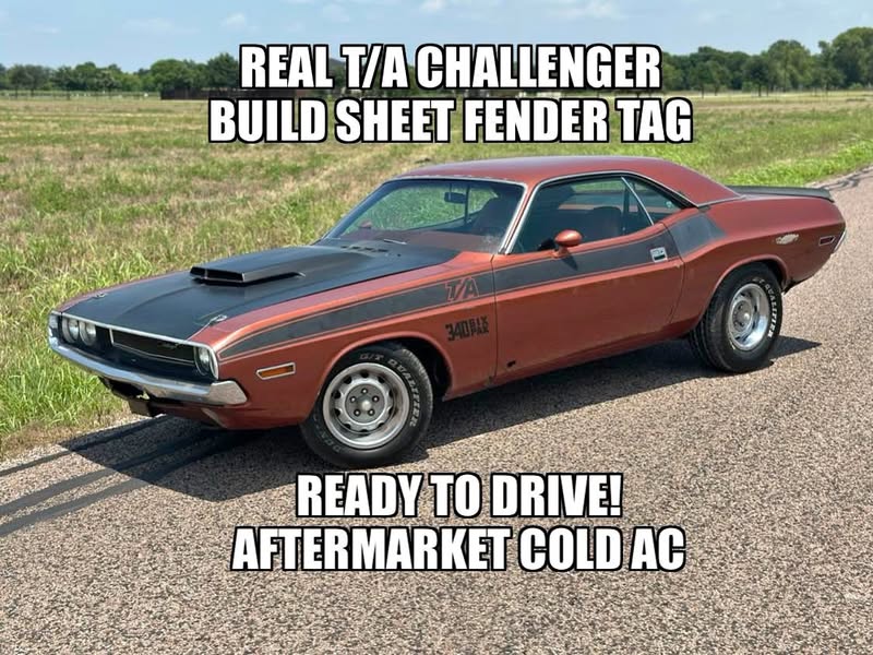 1970 Dodge Challenger - T\/A Coupe 2D