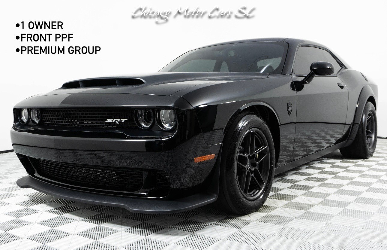 2023 Dodge Challenger 1 Owner Sinister Black Front PPF...