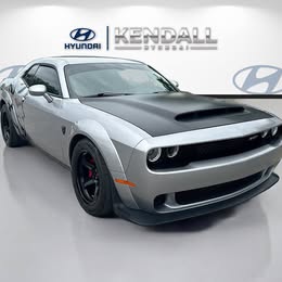 2018 Dodge Challenger SRT Demon 17,978 miles