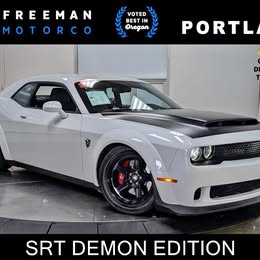 2018 Dodge Challenger SRT DEMON 6.2L SUPERCHARGED HEMI V8