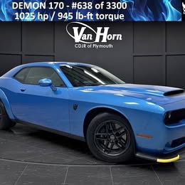 2023 Dodge Challenger SRT Demon 170