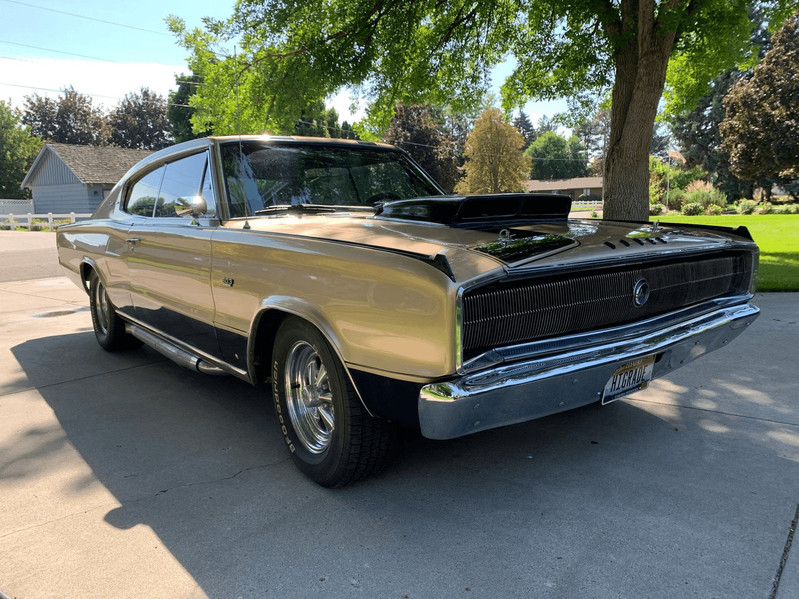 1966 Dodge Charger V8, Cragar S/S Wheels, Side Pipes, Four...