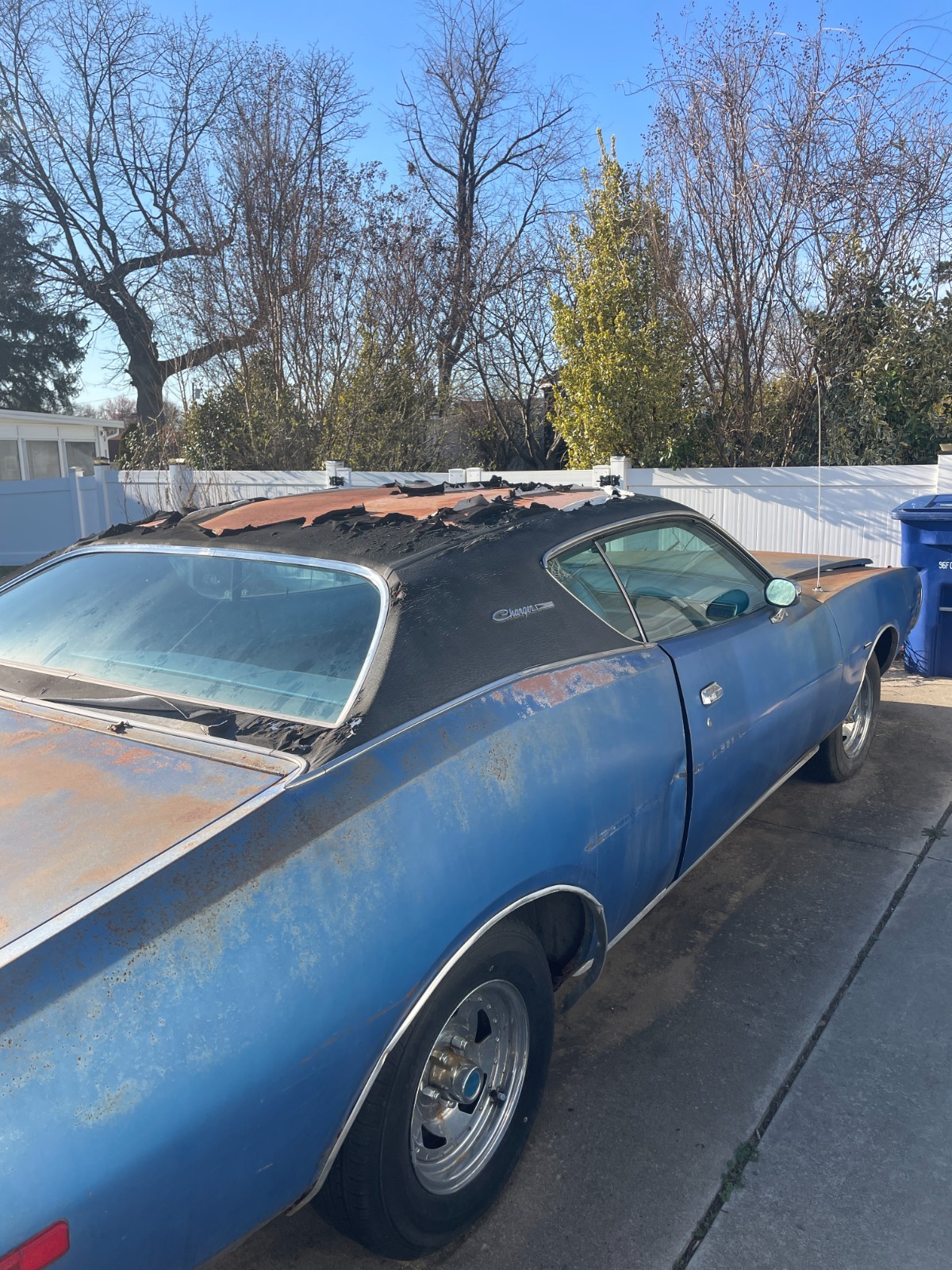 1972 Dodge Charger black