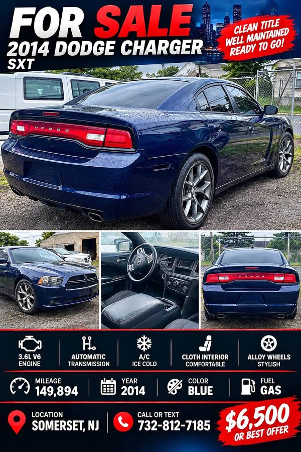 2014 Dodge Charger - SXT Sedan 4D