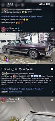 1989 Chevrolet Caprice - Classic Sedan 4D