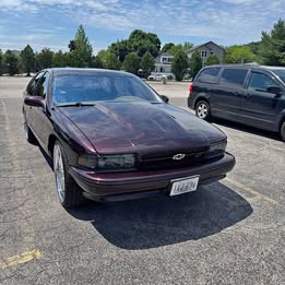 1996 Chevrolet Impala SS with custom wheels