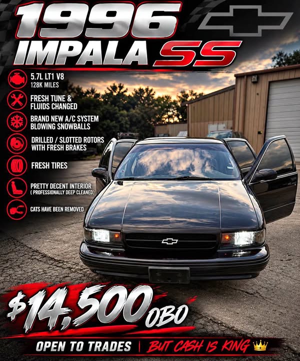 1996 Chevrolet Impala - SS Sedan 4D