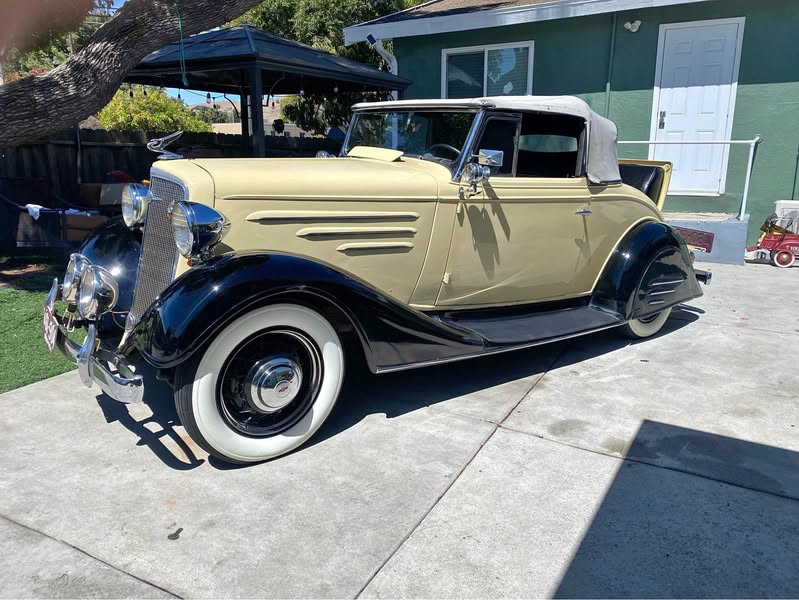 1934 Chevrolet Convertible  - Master deluxe