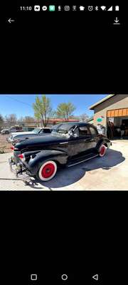 1940 Chevrolet master deluxe - Two-door running boards