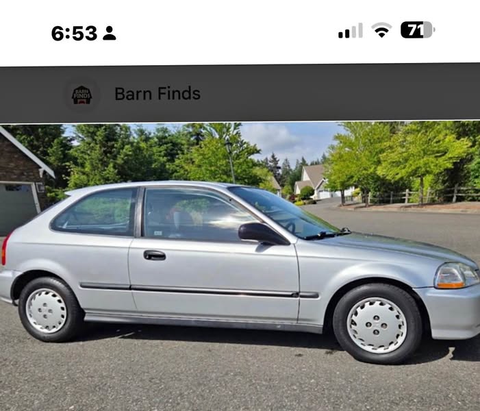 1997 Honda Civic - DX Hatchback 2D