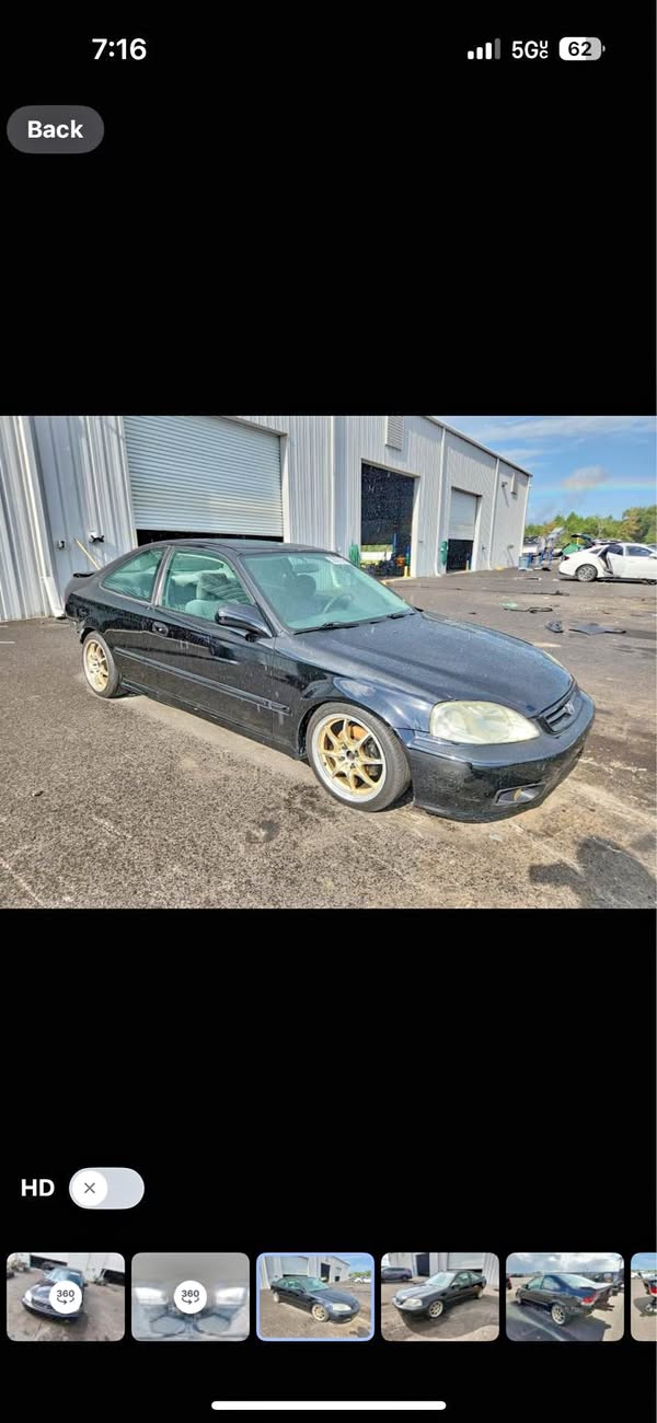 2000 Honda Civic - EX Coupe 2D