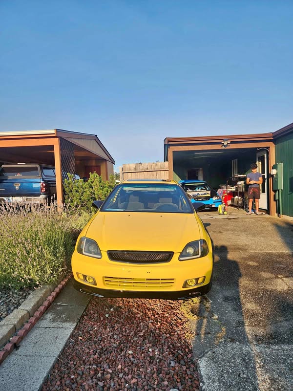 2000 Honda Civic - DX Coupe 2D