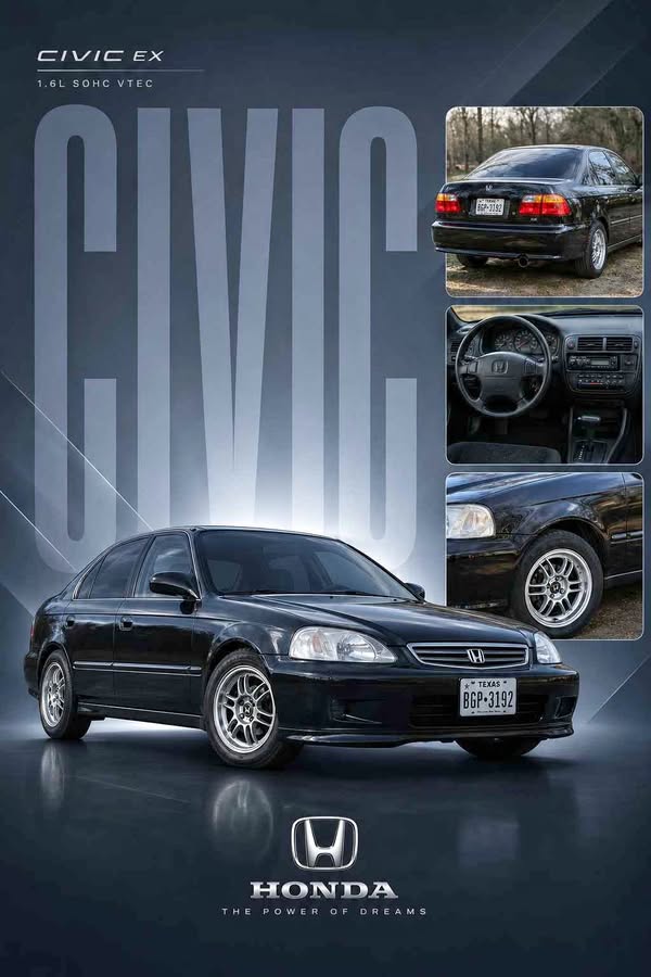 1999 Honda Civic - EX Sedan 4D