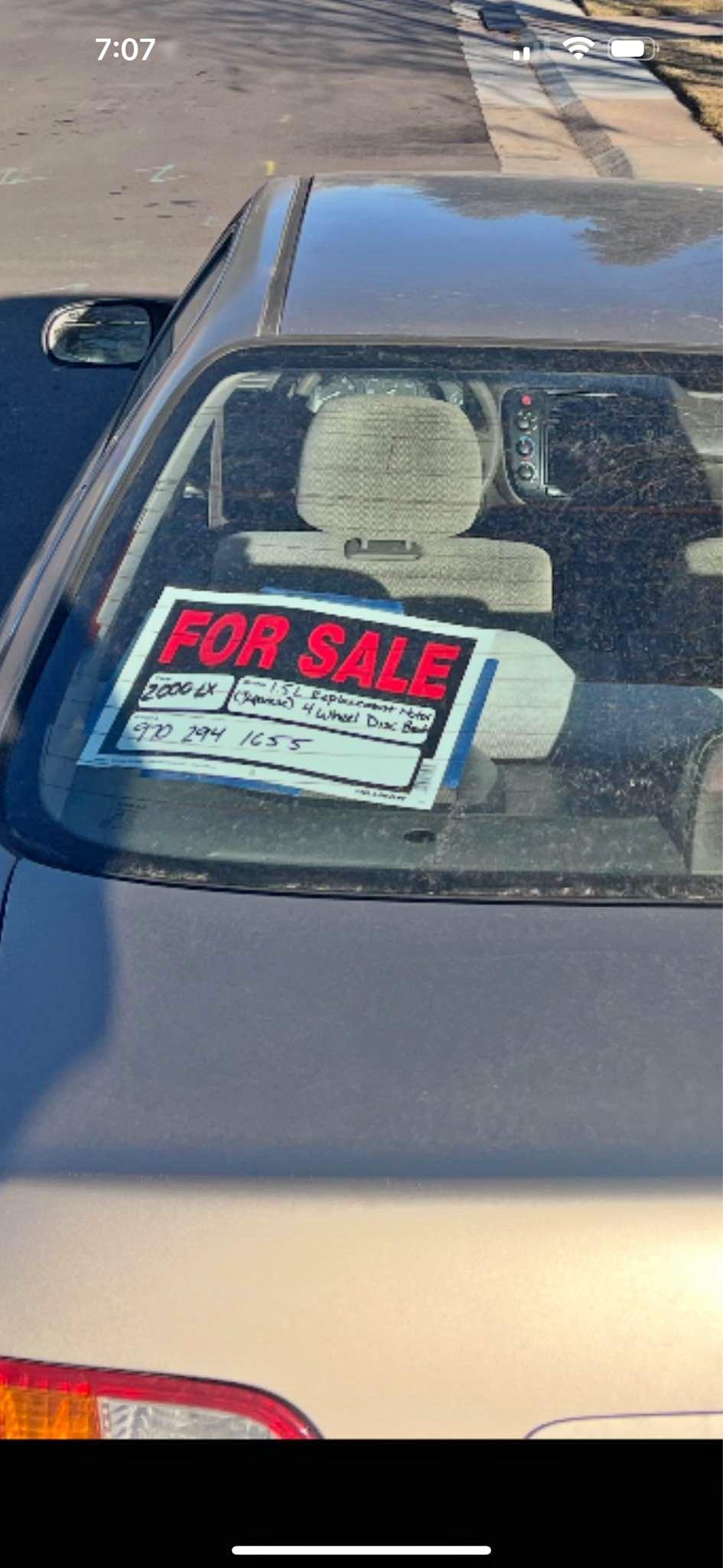 2000 Honda Civic - LX Sedan 4D