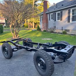 1972-1975 Jeep CJ5 Intermediate Rebuilt Rolling Chasis