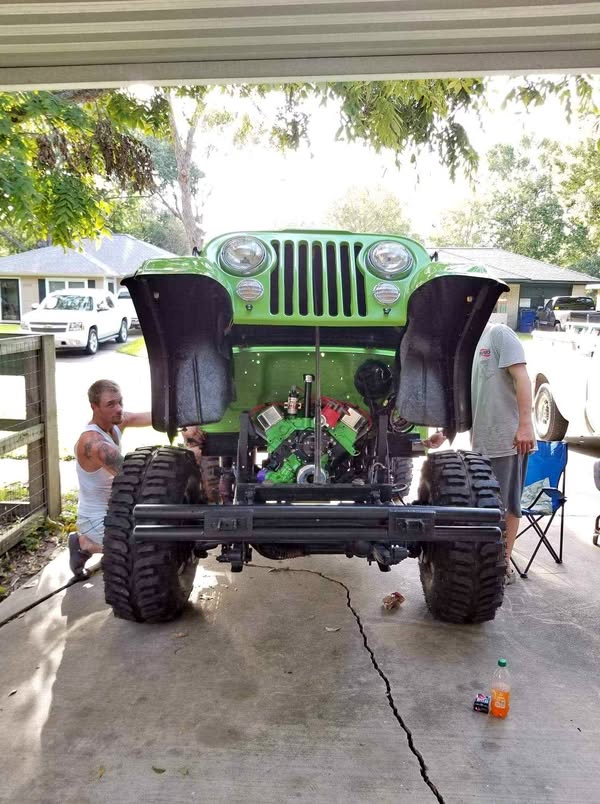 1976 Jeep cj5 - Sublime green