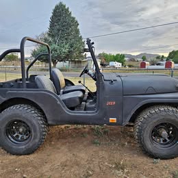1960 Jeep cj5+universal Chrome