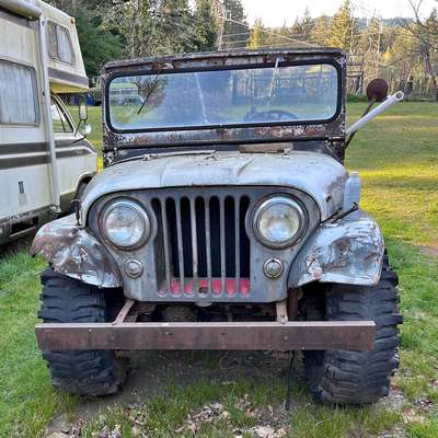1955 Jeep Cj5 - Grey