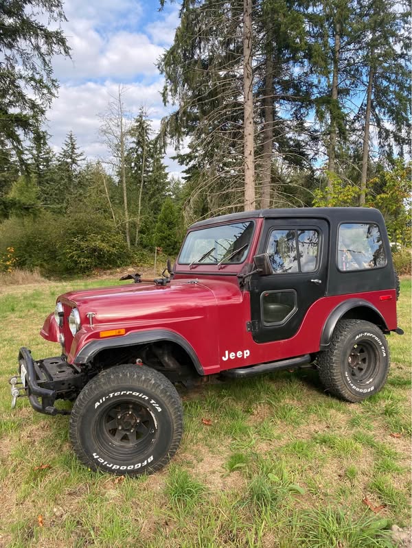 1979 Jeep cj5 - Black\/tan