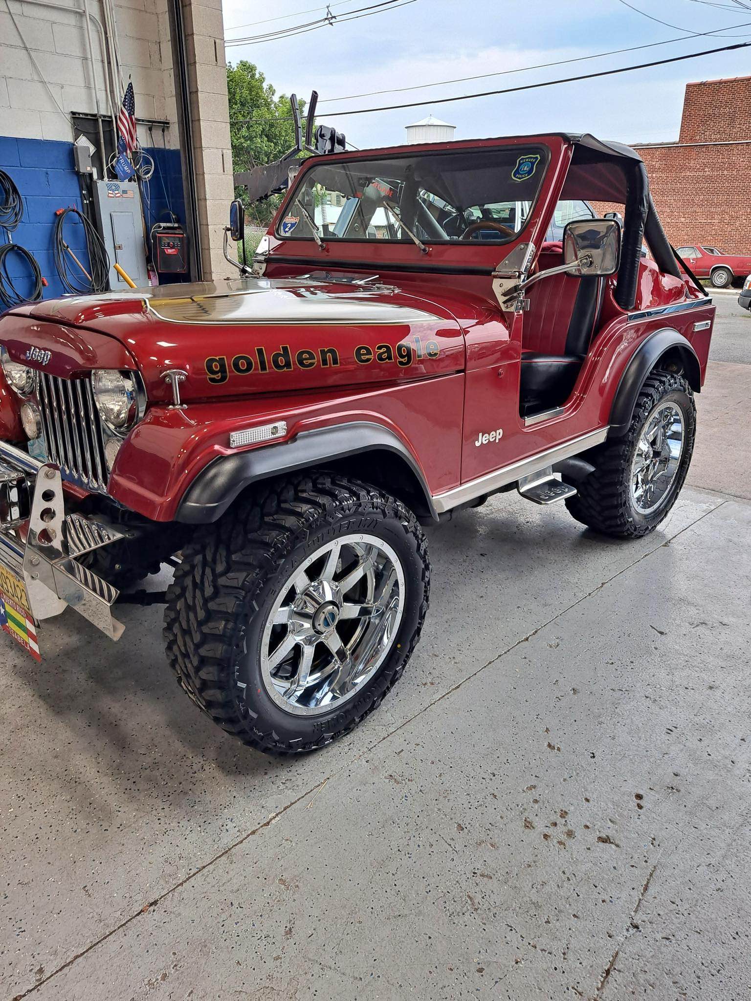 1974 Jeep cj5 - Burgundy