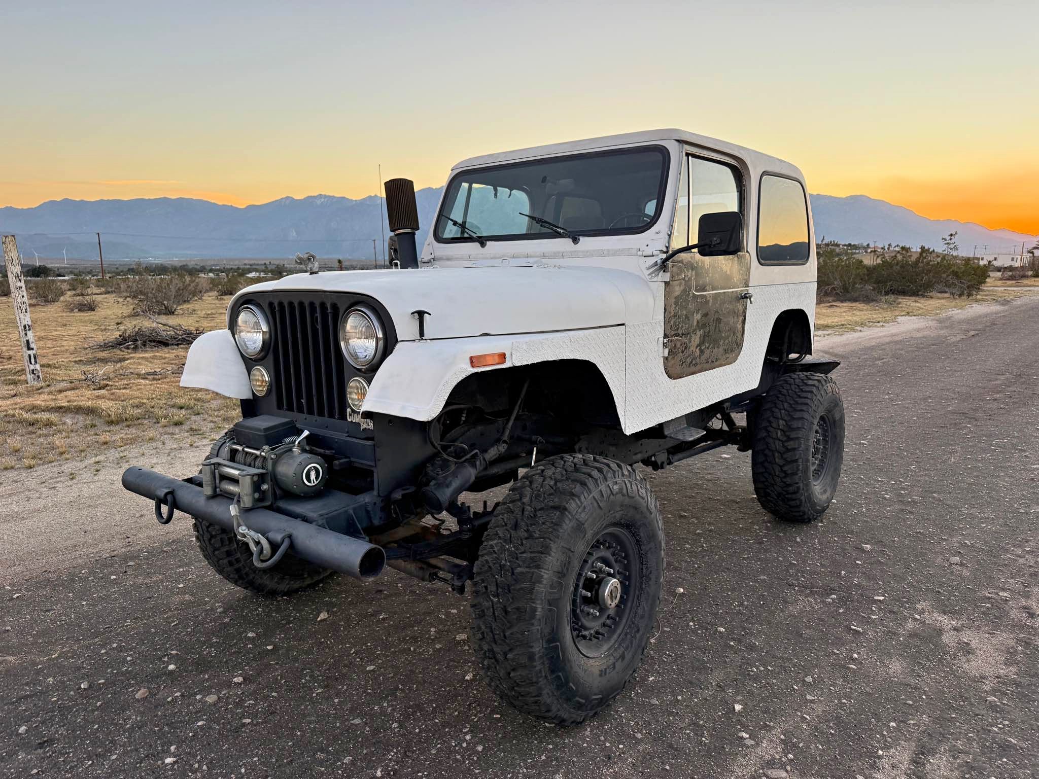 1977 Jeep cj 5.9 cummins - king pin, np205