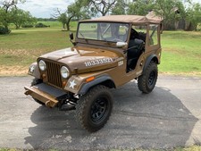 1969 Jeep CJ-5 V6 Automatic AC restored commemorative Military