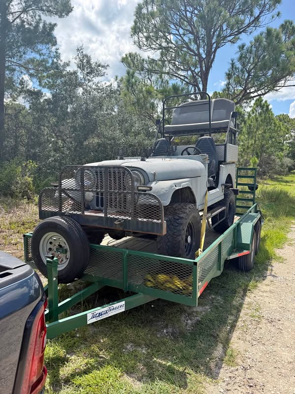 1986 Jeep CJ7  - Grey