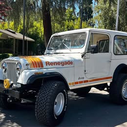 1984 Jeep Cj7 Renegade (Levis Interior)