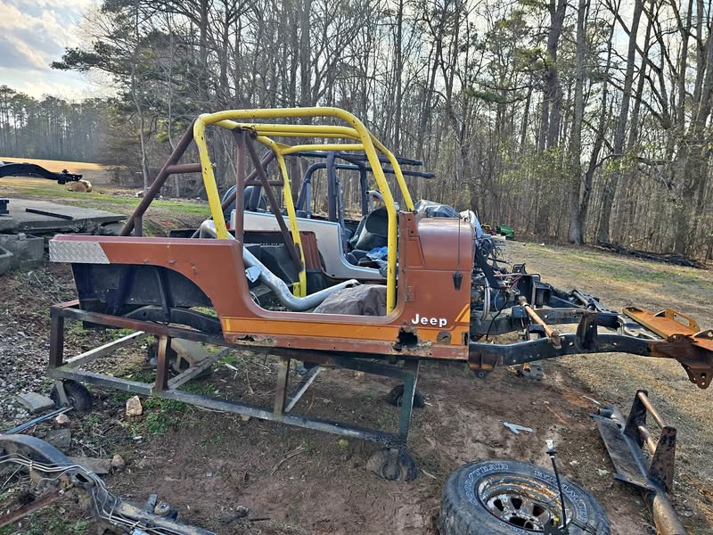 1983 Jeep CJ7 rock crawler project
