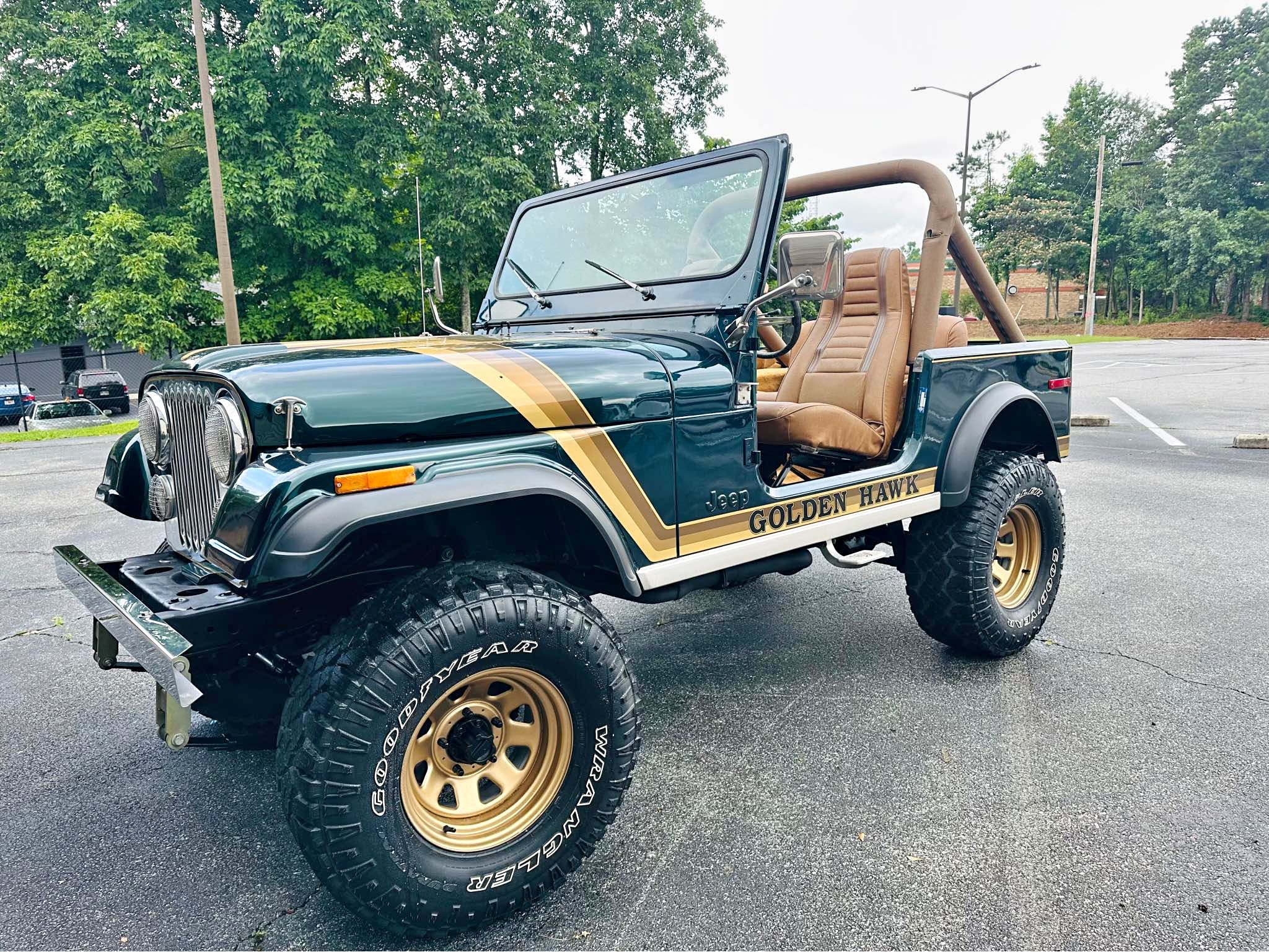 1980 Jeep cj7 - Golden Hawk