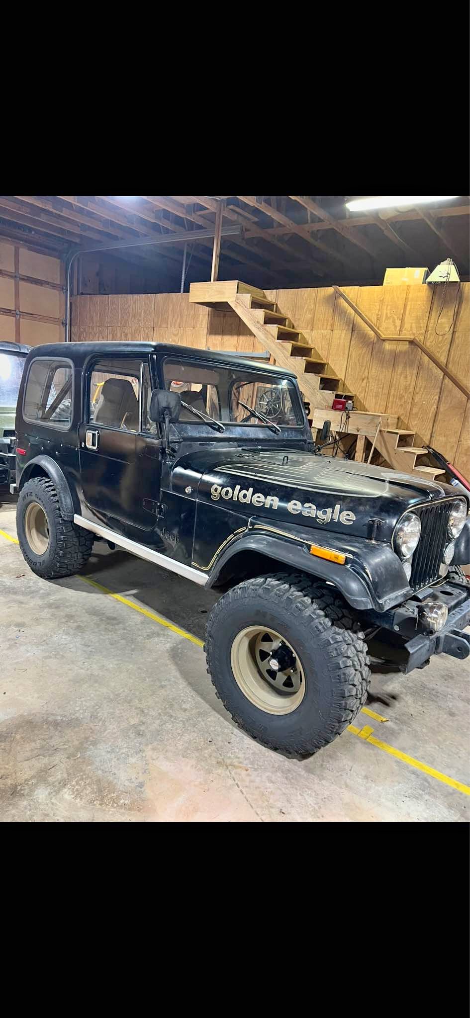 1978 Jeep cj7 golden eagle