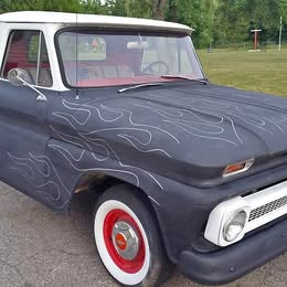 1966 Chevrolet C10 6cyl 3 speed long bed step side bed is available.