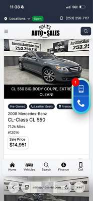 2008 Mercedes-Benz CL-Class - CL 550 4MATIC Coupe 2D