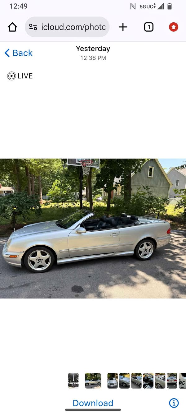 2000 Mercedes-Benz CLK-Class - CLK 430 Cabriolet 2D