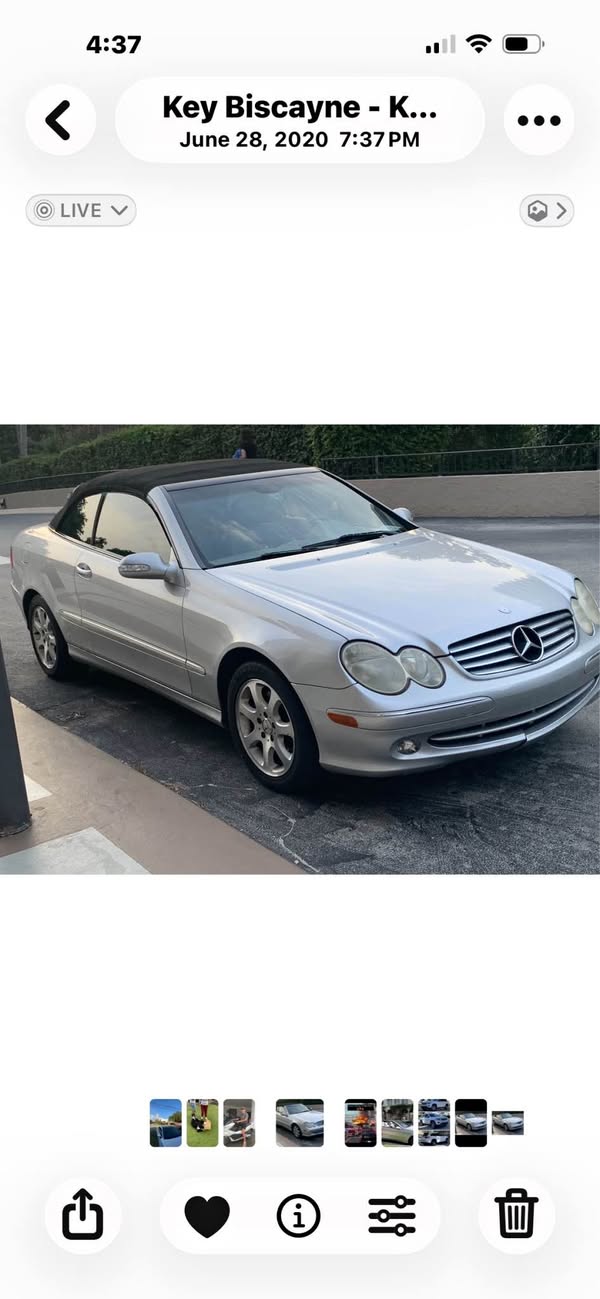 2004 Mercedes-Benz CLK-Class - CLK 320 Cabriolet 2D