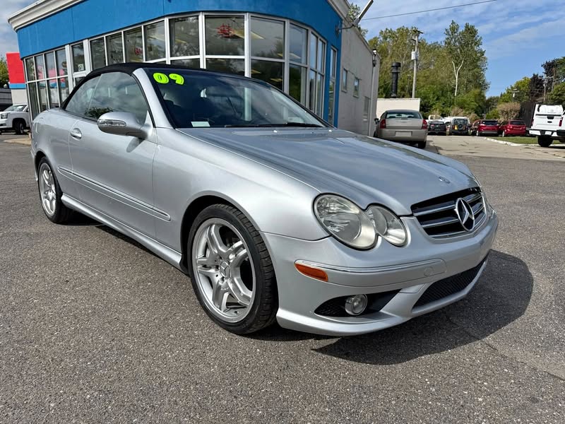 2009 Mercedes-Benz clk-class clk 550 cabriolet 2d