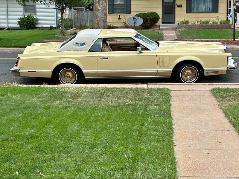 1977 Lincoln Lincoln Continental Mark VII - Bill Blass Designer 2D