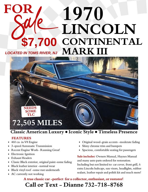 1970 Lincoln Continental